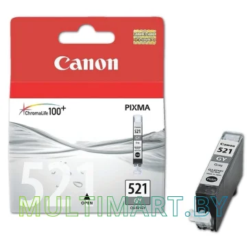 Картридж Canon CLI-521 Gray картинка 3